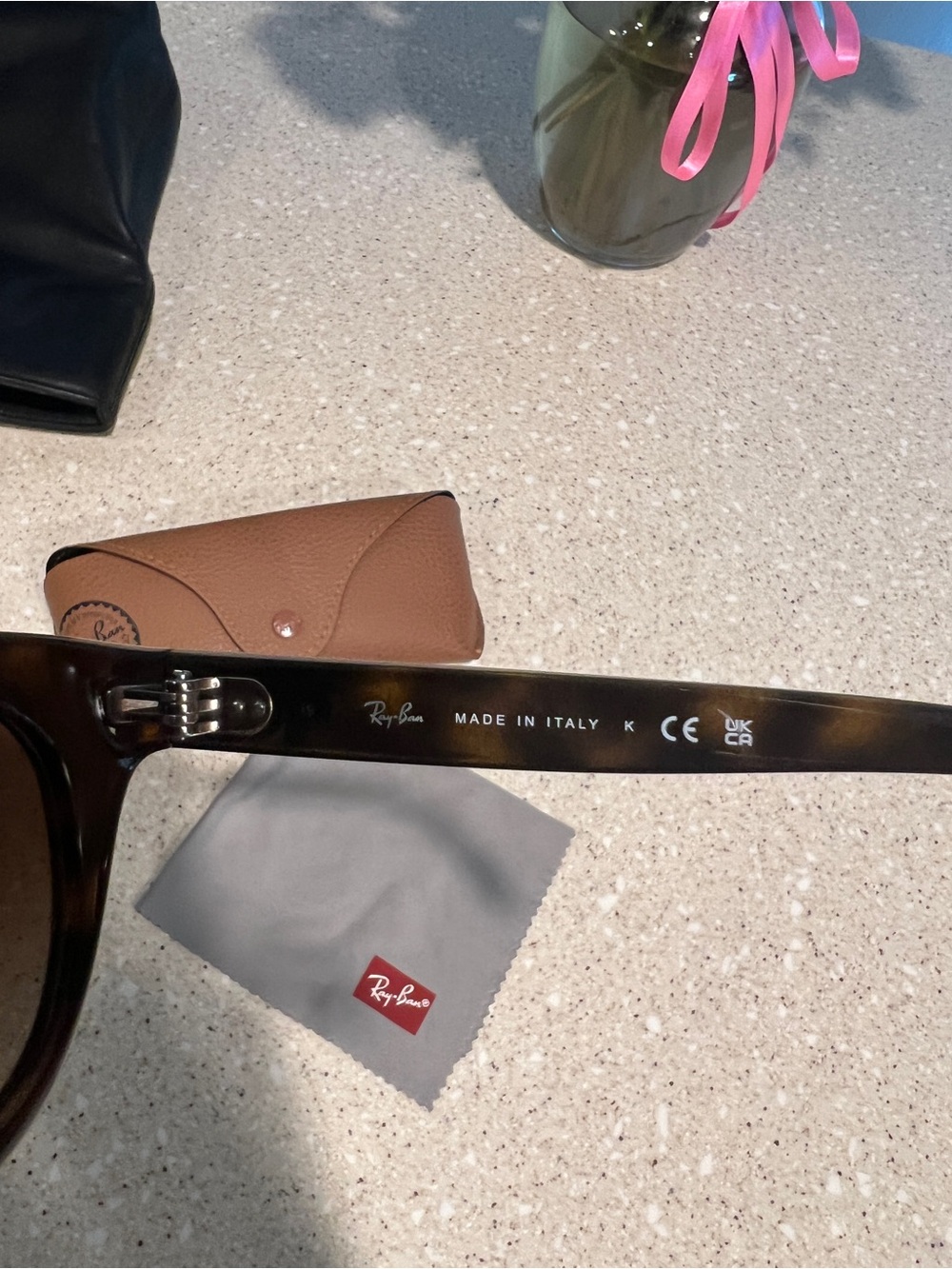 Ray-Ban Women’s Tortoiseshell Cat-Eye Sunglasses - Brown Gradient Lenses - Picture 8 of 15